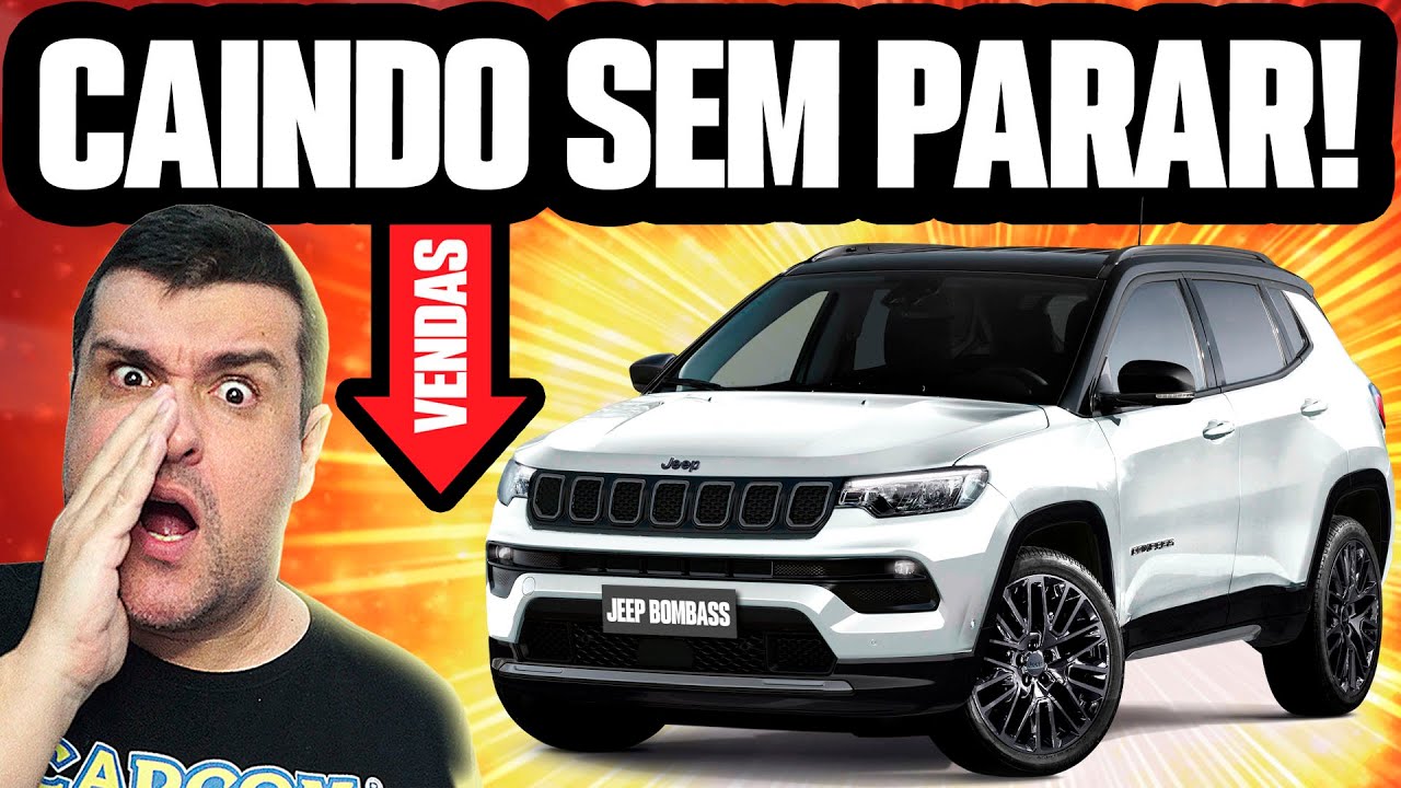 REPUTA&Ccedil;&Atilde;O DESTRU&Iacute;DA? JEEP COMPASS: VENDAS CAINDO e LIDERAN&Ccedil;A PERDIDA! O QUE ACONTECEU?