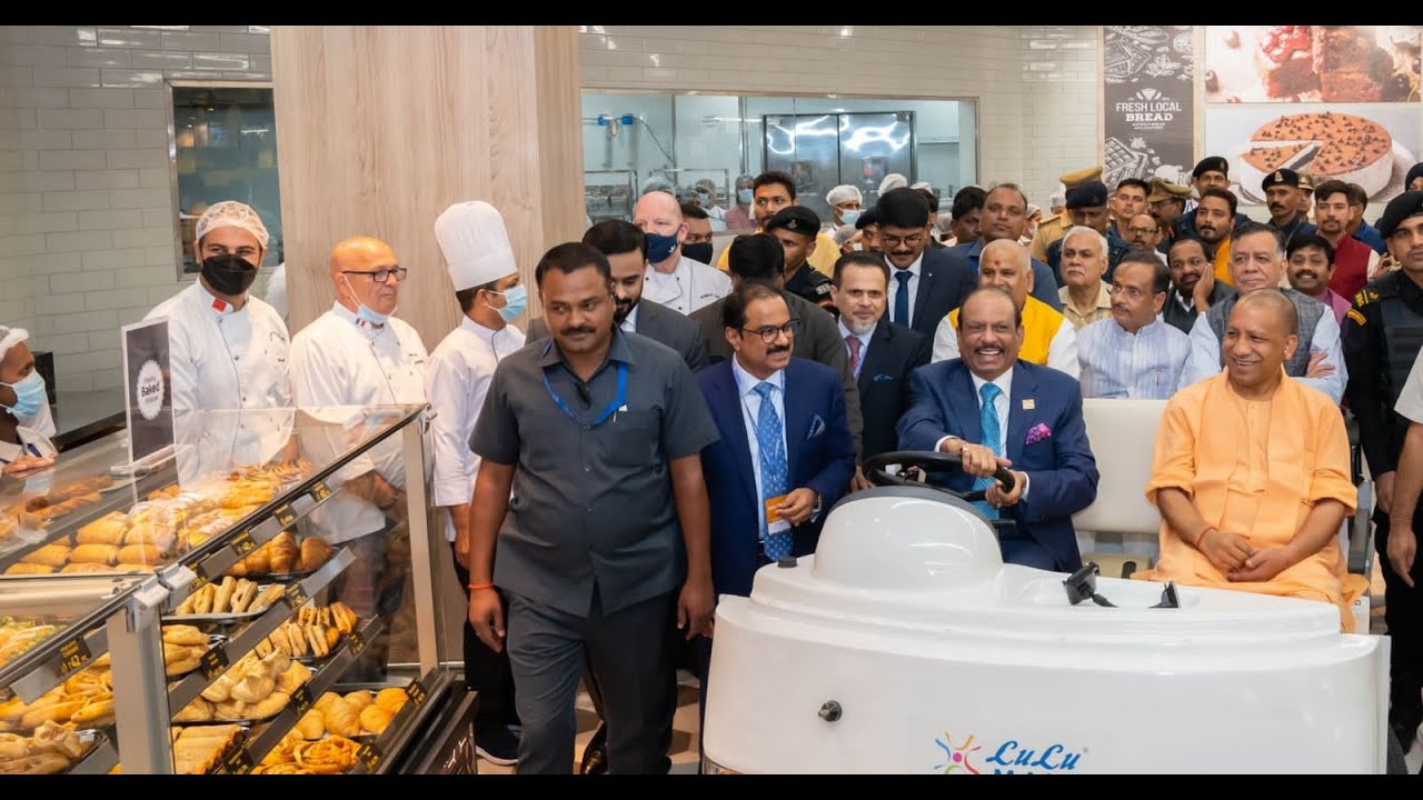 Lulu Mall Lucknow Opening Ceremony | Yogi Adityanath | Yusuffali M.a| Lulu mall