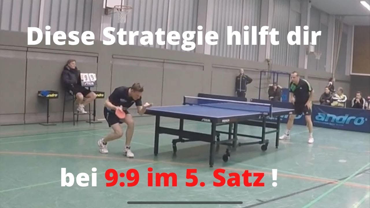 Wie kannst du deine mentale Stärke im Tischtennis verbessern?! Tipps vom TT-Defender🏓