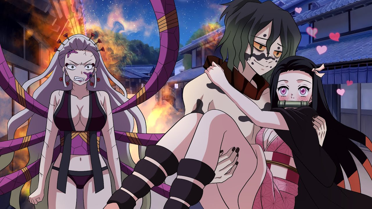 【鬼滅の刃】妓夫太郎と禰豆子が仲良しこよしで急接近！？堕姫のブラコン嫉妬物語。堕姫「お兄ちゃん！！」妓夫太郎「いいなぁお前いいなぁ」禰豆子「ムー？」【遊郭編/アニメ2期/謝花兄妹/声真似】