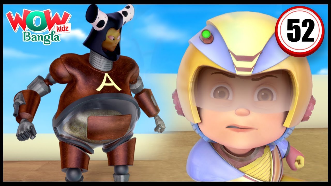 Gold Thief Alien| Vir: The Robot Boy | Bengali stories | Bangla Cartoons | Wow Kidz Bangla