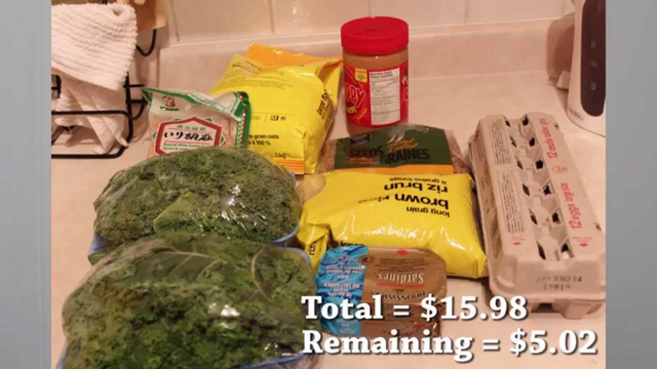 BC Welfare Food Challenge 2014 - Part One