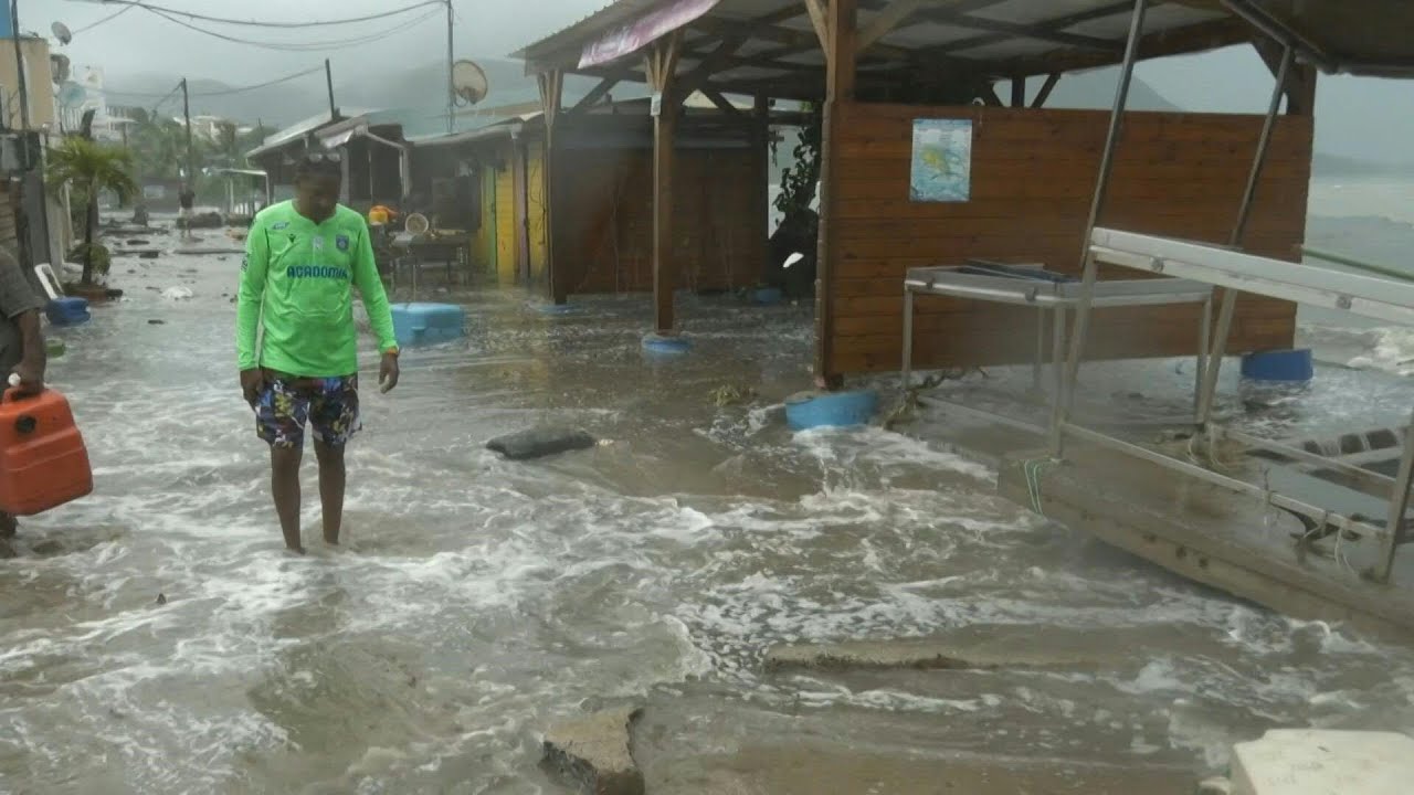 Hurricane Beryl lashes southern Martinique, strengthens to Category 5 | AFP