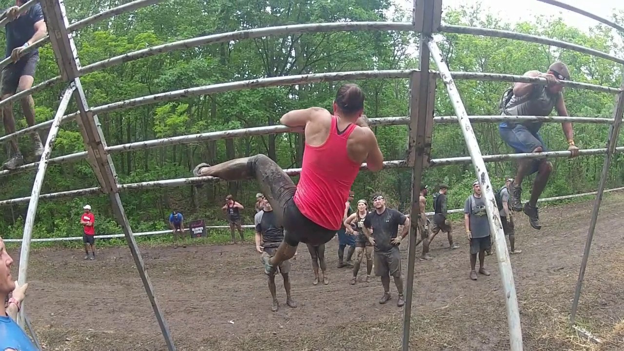Spartan Beast Ohio 2017 - Inverted Bar Wall