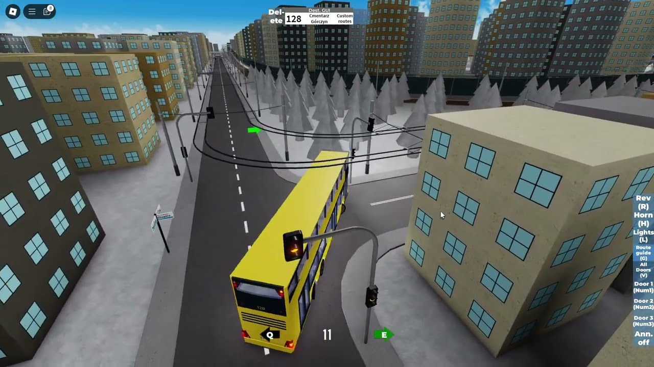Linia 4, 128 i 248 ( Nid'S Buses and Trams ) - Roblox #110