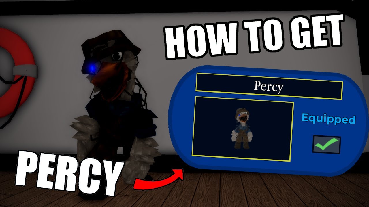 How to get the Percy skin in Piggy! - FULL GUIDE