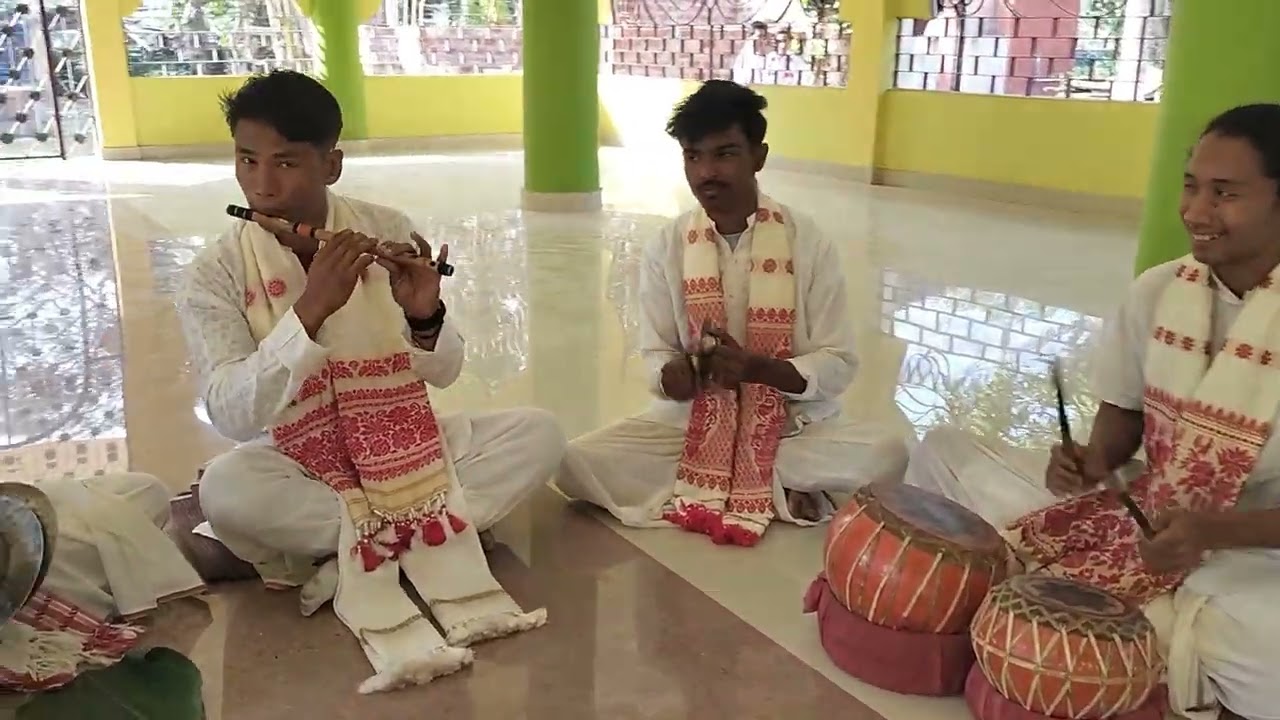 #Horinam#Dihanam//বাঁহী,খোল আৰু নেগেৰা সুন্দৰ জঙ্কা 🥰🙏🙏🙏
