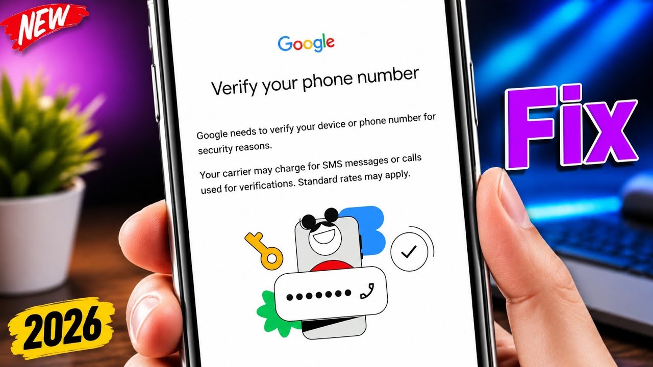 Verifying your phone number problem solve 2026 |Google account Fixed 
