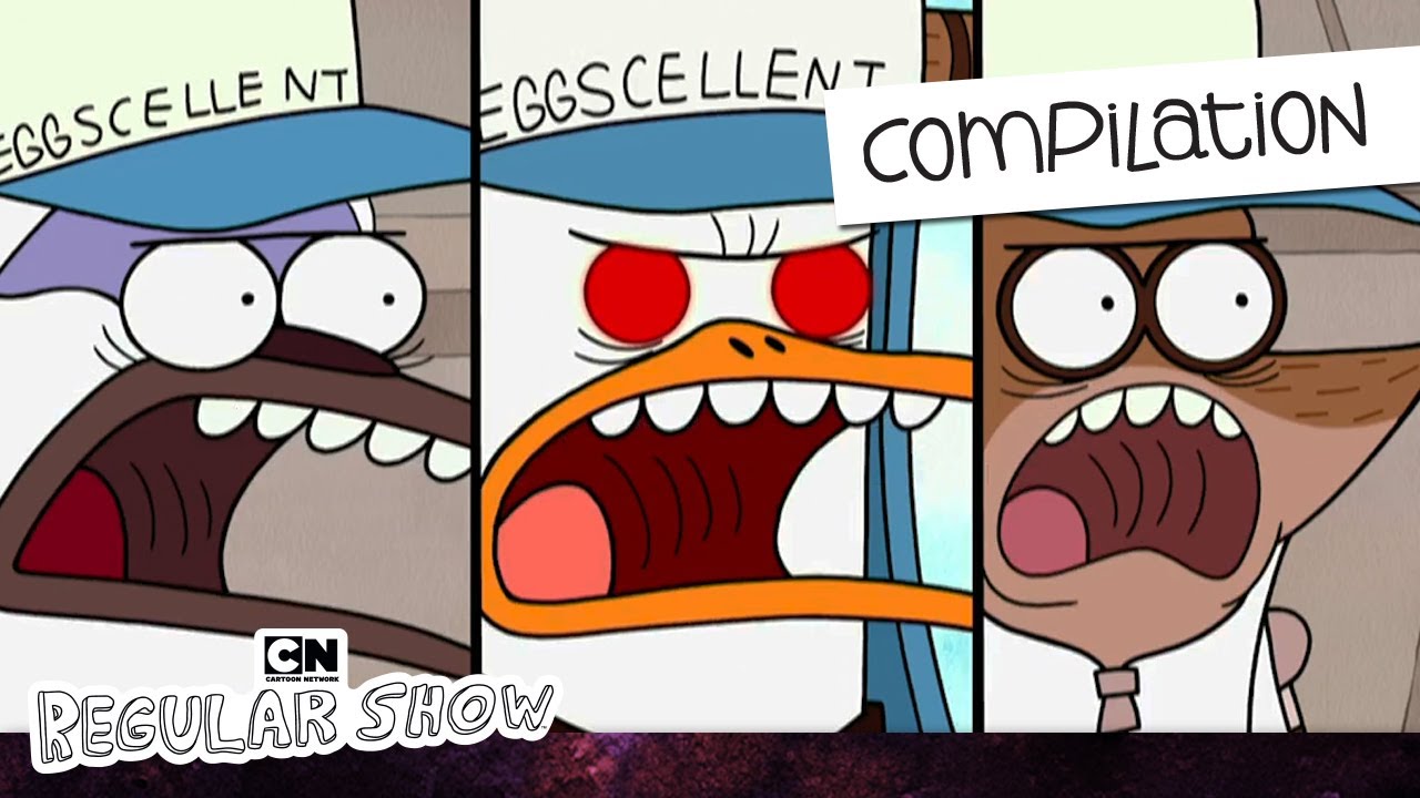 Evil Geese! | MEGA Compilation | Regular Show | Cartoon Network