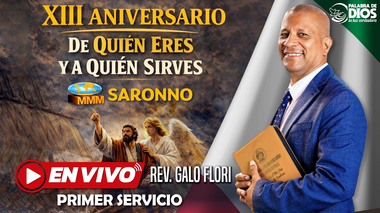 Aniversario MMM Saronno Italia | Rev. Galo Flori | Movimiento Misionero Mundial 2026 | Bethel tv