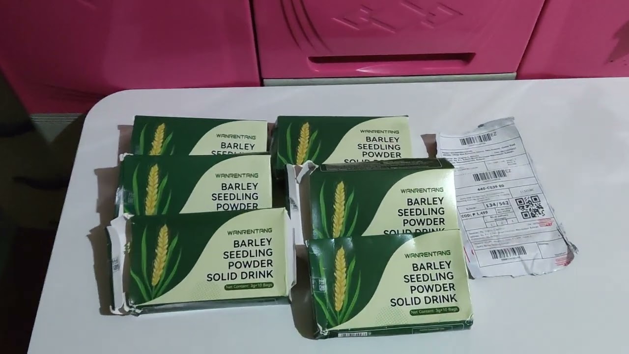 Navitas Barley Drink WANRENTANG part 2 #scam #fake #barley #awareness feat. Table from TikTok shop