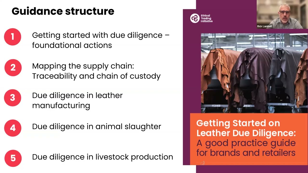 ETI Insights: Looking beyond compliance: what human rights due diligence means for leather