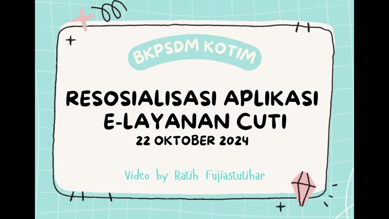 Sosialisasi eLayanan Cuti ASN