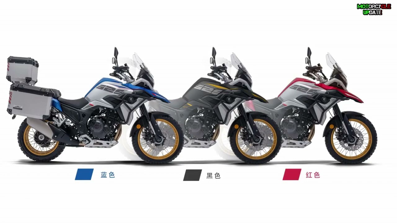 AS AWESOME AS BMW F850GS AND MORE AFFORDABLE, 2022 COLOVE EXCELLE 525X ADVENTURE RELEASED