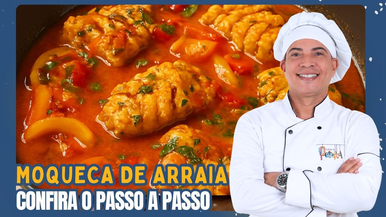 Como faço a minha moqueca de arraia com leite de coco natural