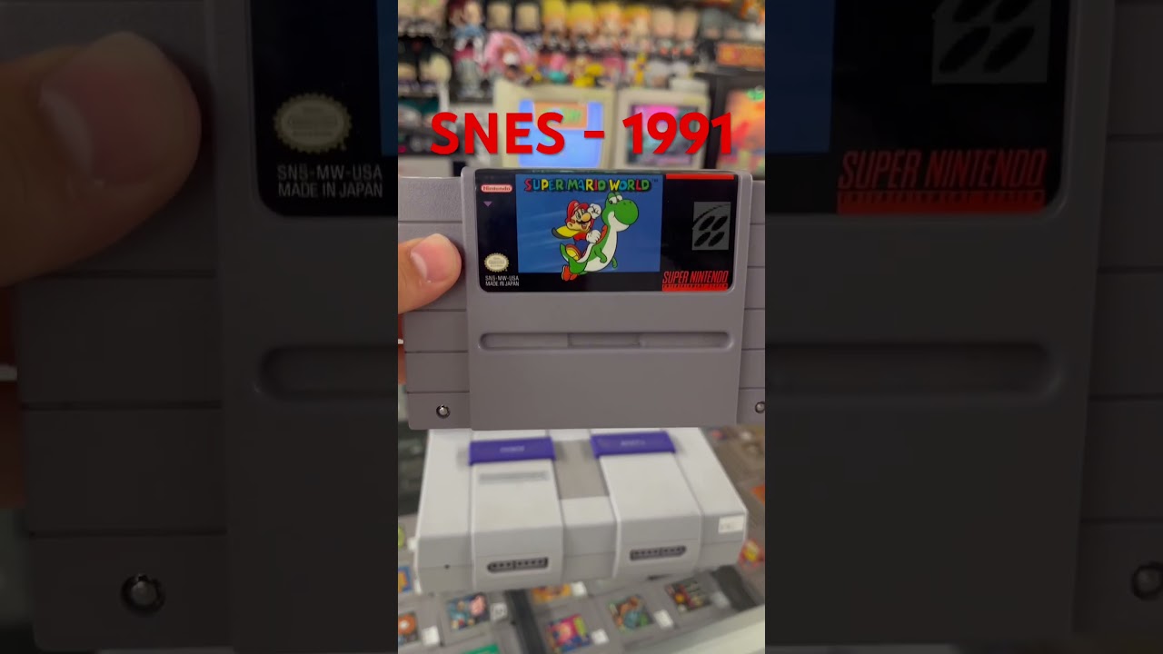 The Evolution of the Nintendo Home System and it’s most popular character Mario from the 80s - 00s