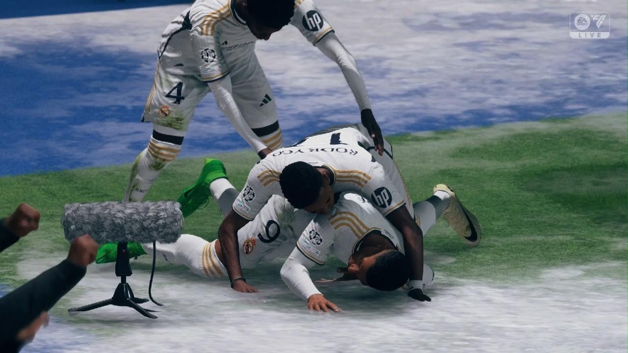 Real Madrid’s Mbappé executed a breathtaking bicycle kick against Juventus.