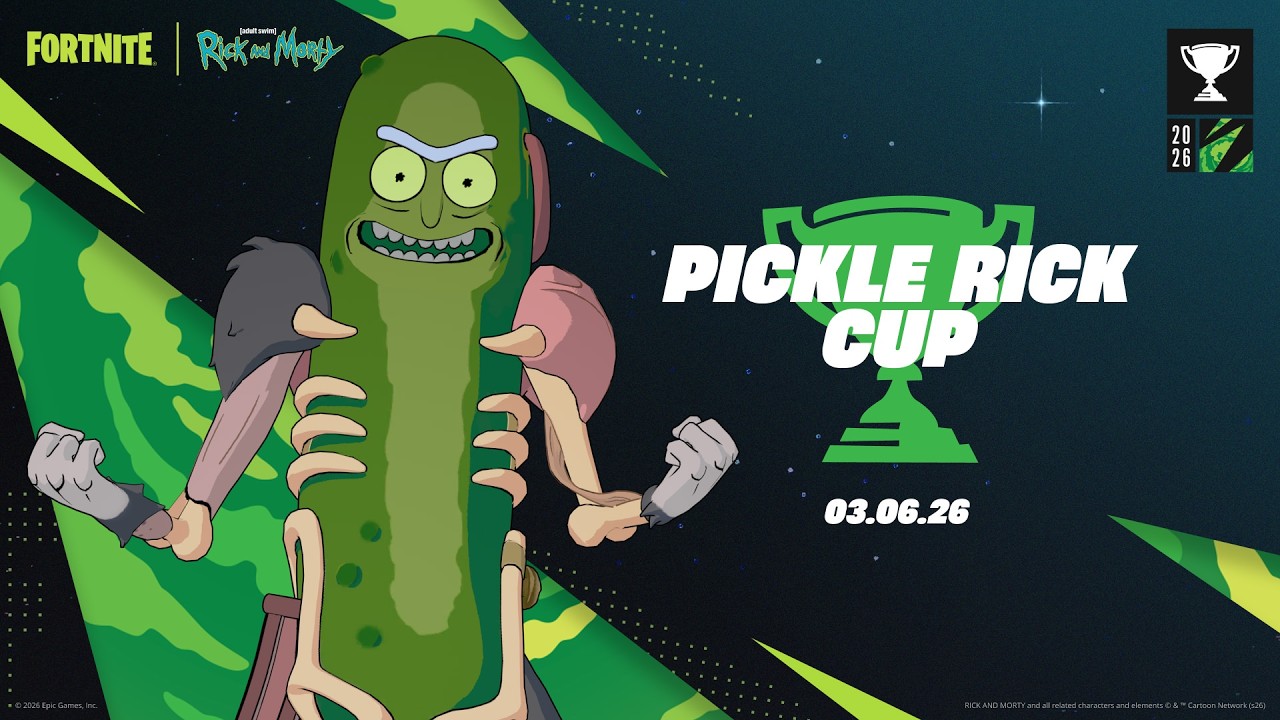 🔴NEW FORTNITE *PICKLE RICK CUP* RIGHT NOW!! (LIVE) #shorts #fortnite