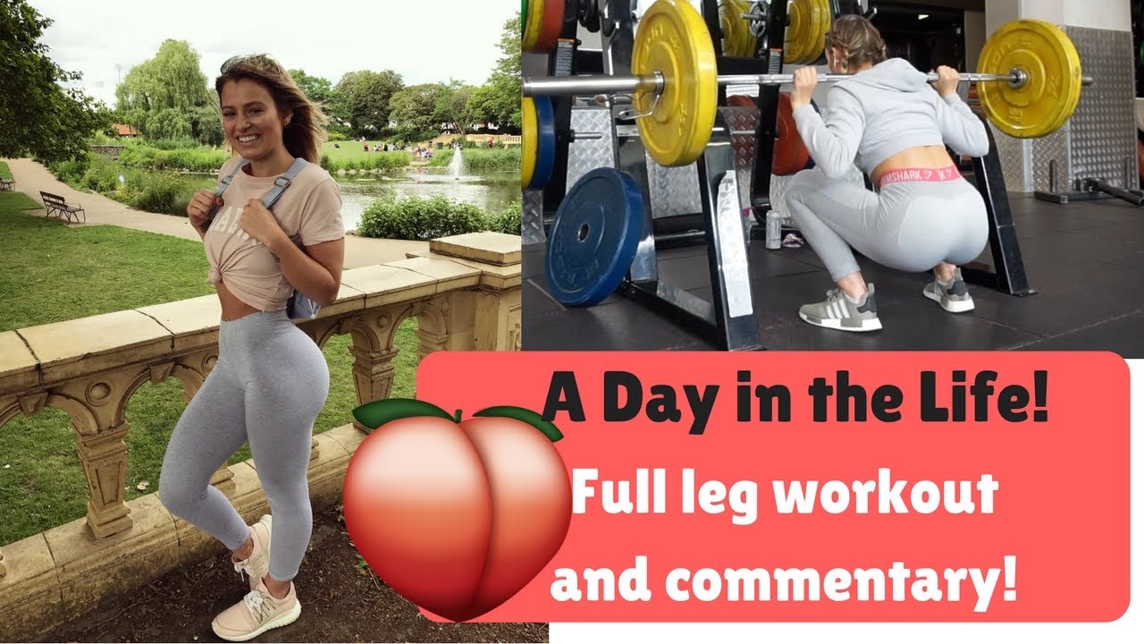 GETTING THE PEACH TO THE BEACH EP.6 | Full Leg Workout & Commentary!