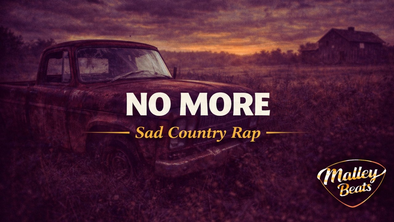 Sad Country Rap Type Beat – “No More” | Emotional Guitar