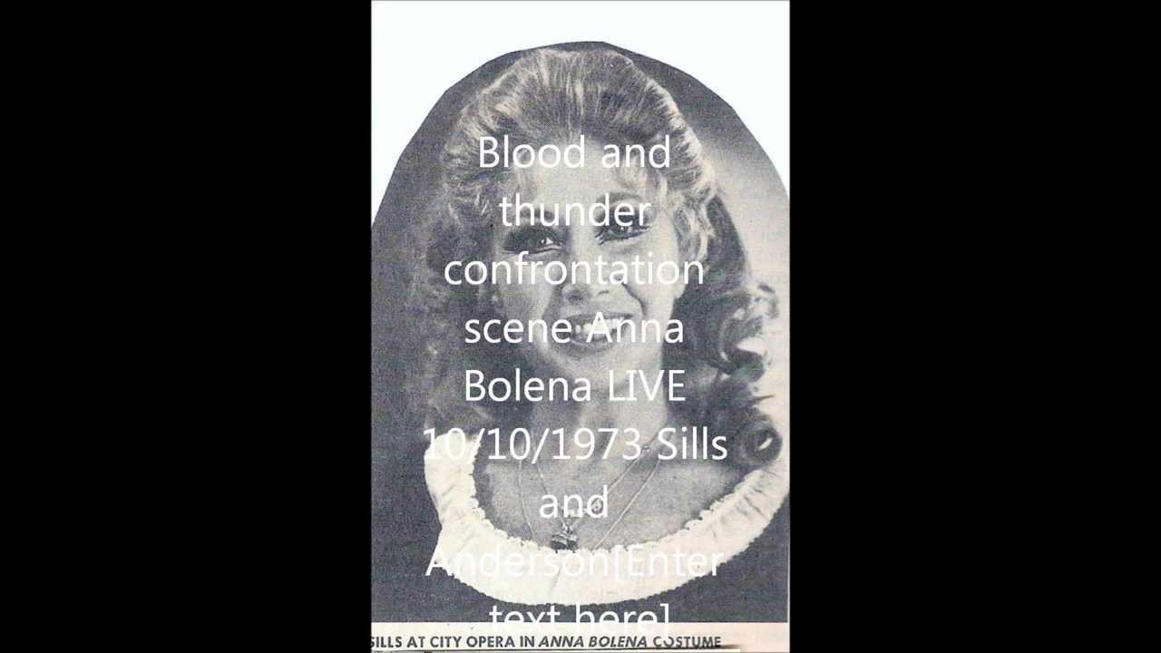 Beverly Sills Donizetti's Anna Bolena Blood and Thunder scene! #beverlysills