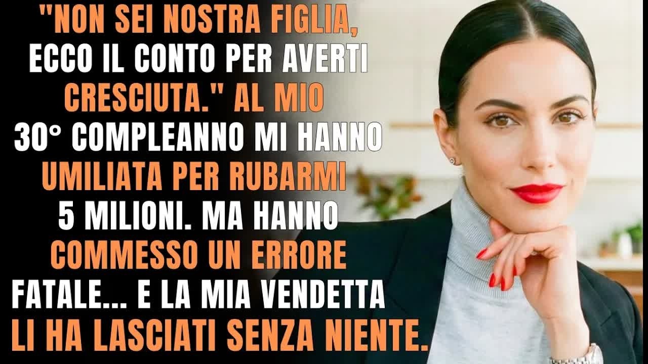 I miei genitori mi presentano il conto di tutta la mia vita  La mia vendetta in banca li ha   😱
