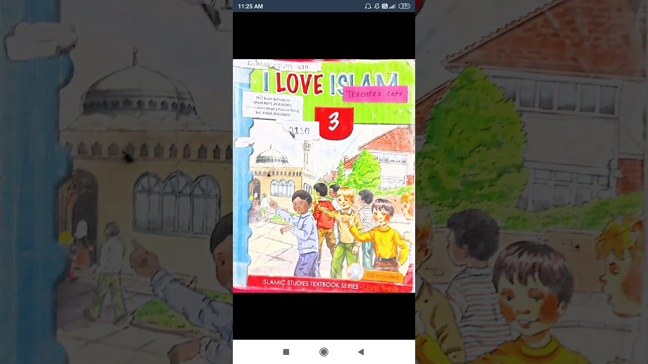 Grade 3 Islamic Studies  25-06-2020