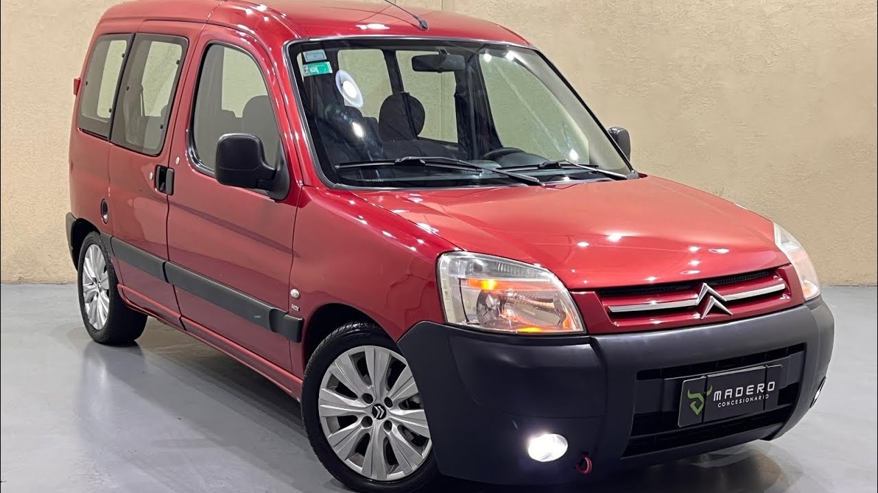 Citroen Berlingo HDI Furgón Vidriada Con Asientos🚀