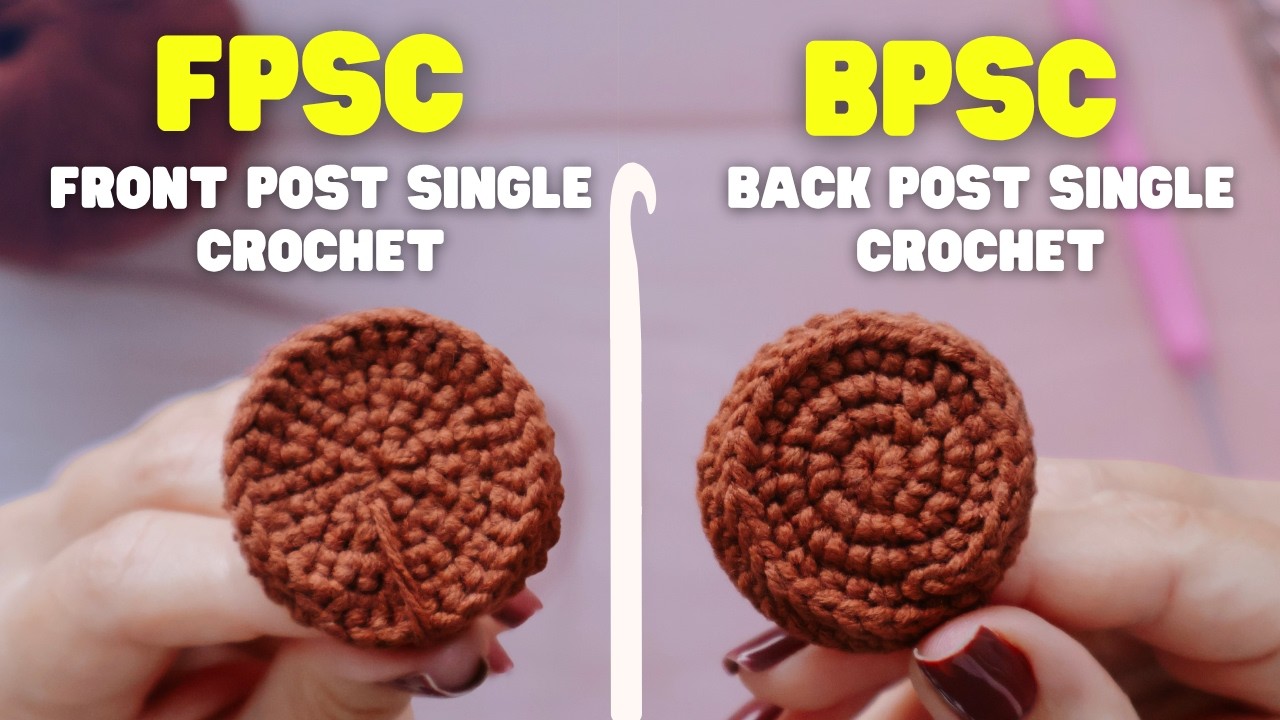 Can You Tell the Difference Between These Crochet Stitches?