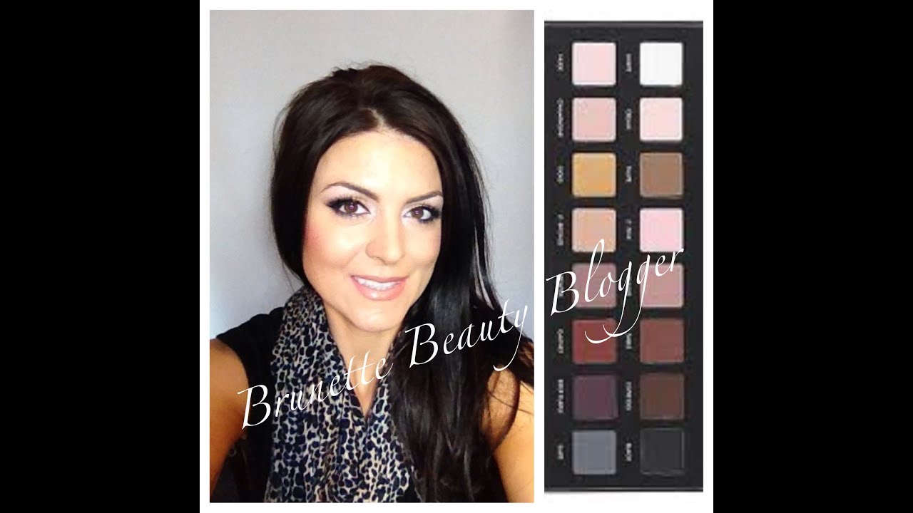 LORAC Pro Palette Tutorial-Brunette Beauty Blogger