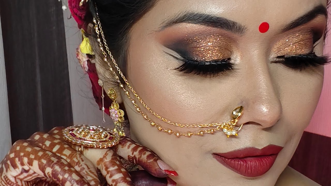 Indian Bridal Makeup Step by Step🥰