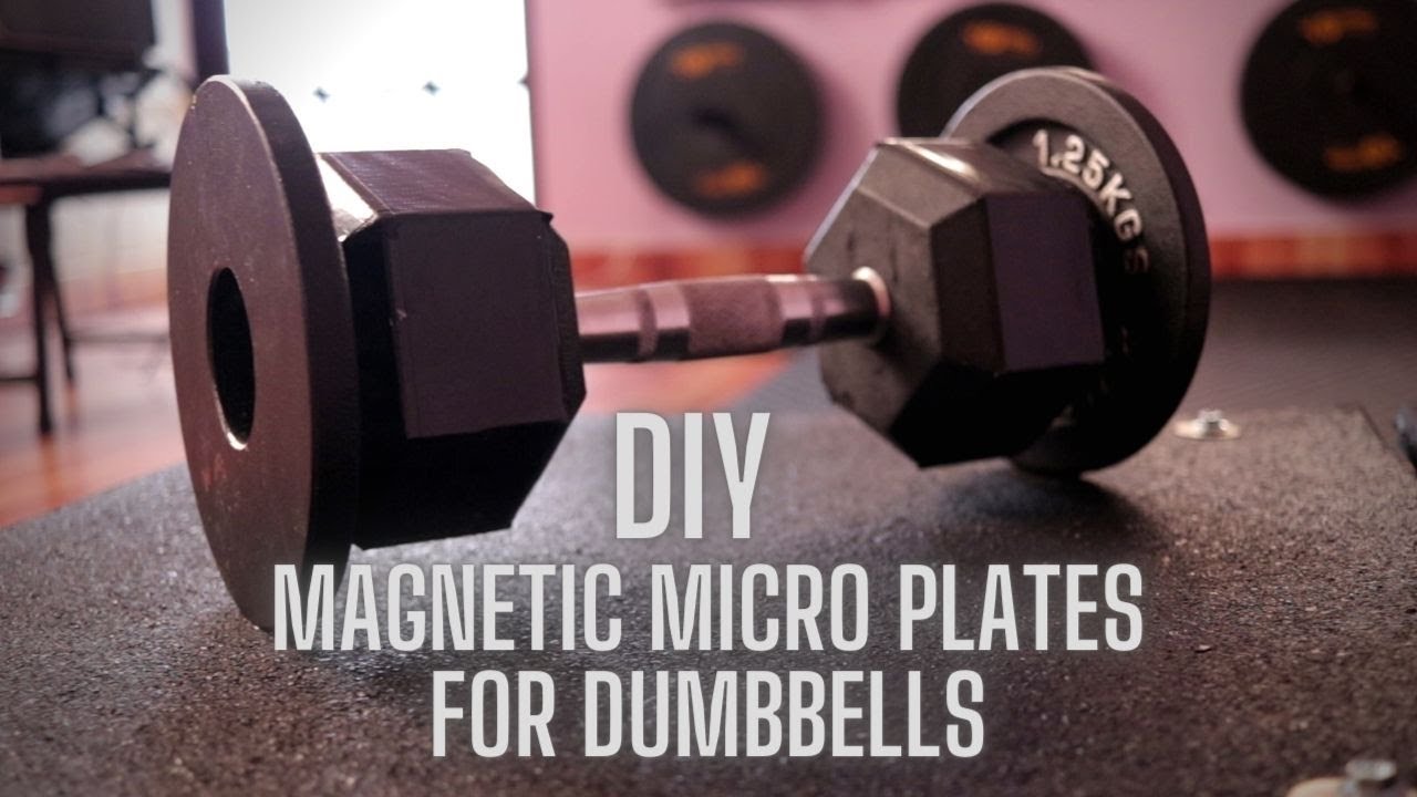 DIY - Magnetic micro plates for Dumbbells | Save upto 40,000rs on dumbbells