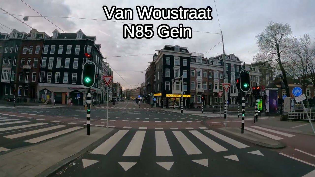 GVB | Amsterdam | Nachtbus | Lijn N85 | Centraal Station - Amstelstation | VDL Diesel Geleed | 2024