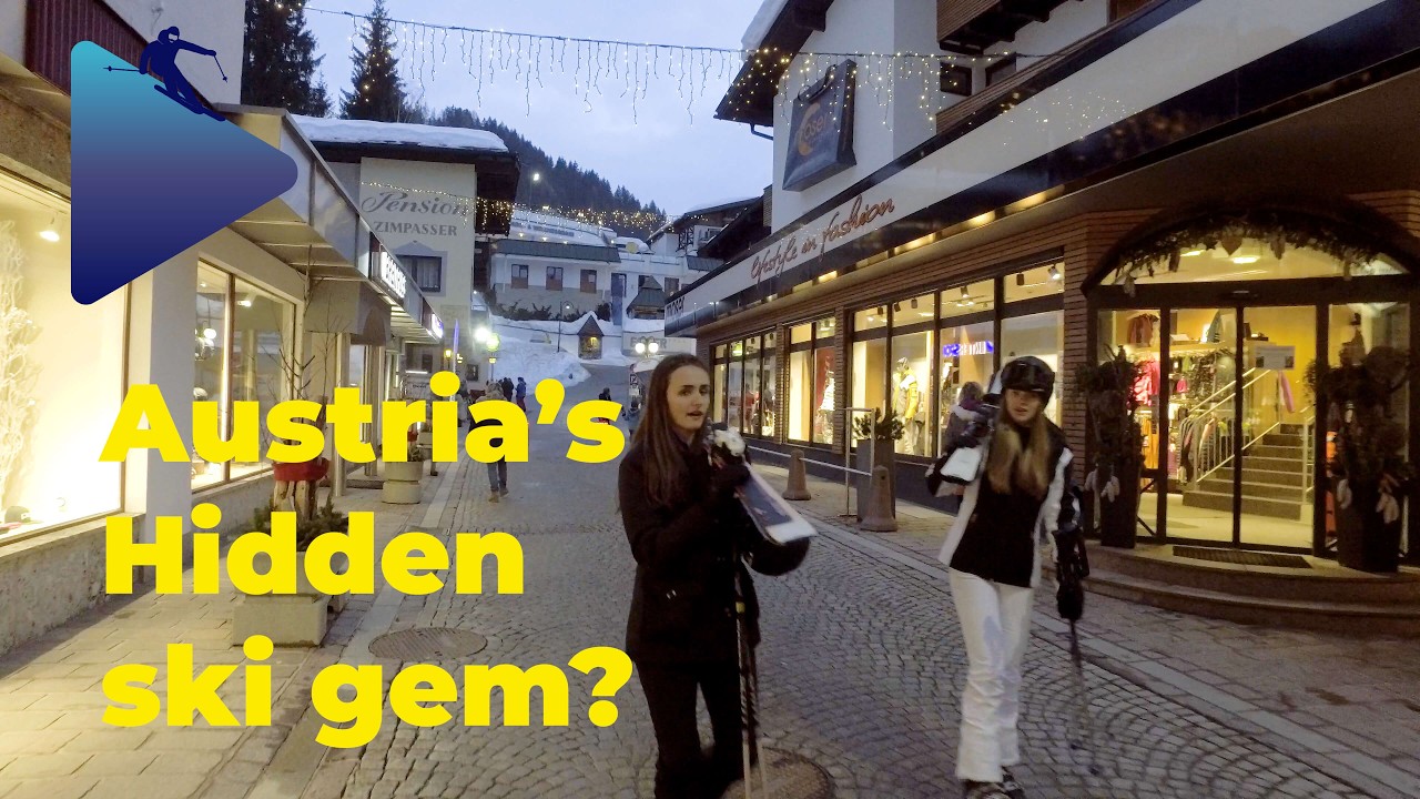 Hinterglemm Walking Tour | Explore Hinterglemm Austria on March  (4K) | ski resorts walks