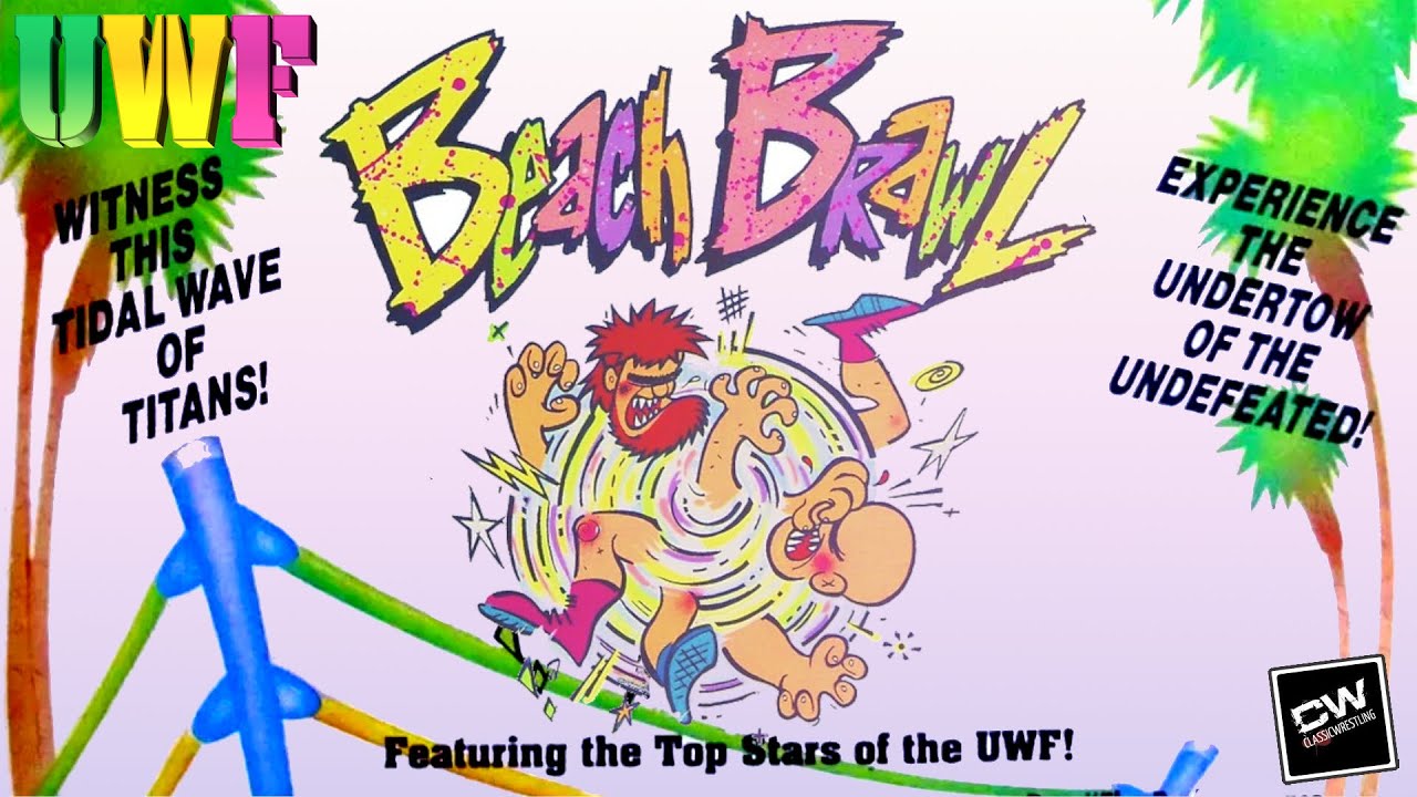 UWF Beach Brawl - Digitally Remastered - Available now on Ultimate Classic Wrestling!
