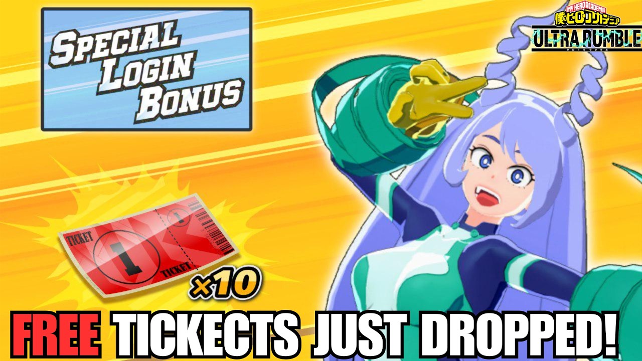 Don't Spend These Tickets Yet! My Hero Ultra Rumble