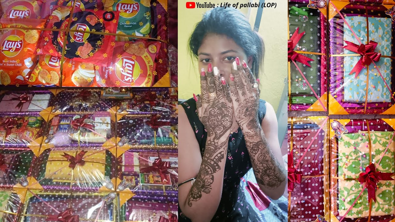 বিয়ের তত্ত্ব সাজালাম সবাই মিলে। Bengali wedding totto sajalam sobai mile
