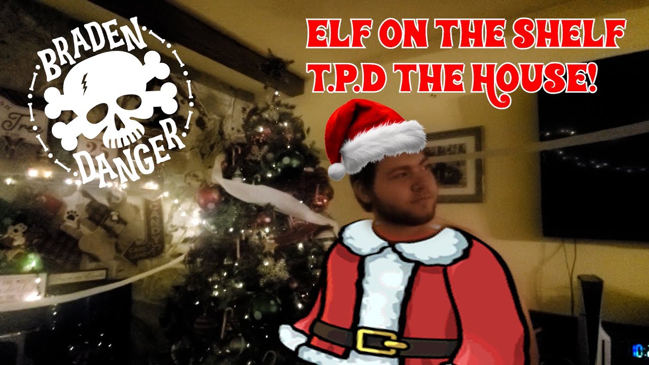 Braden's elves TP'd the House