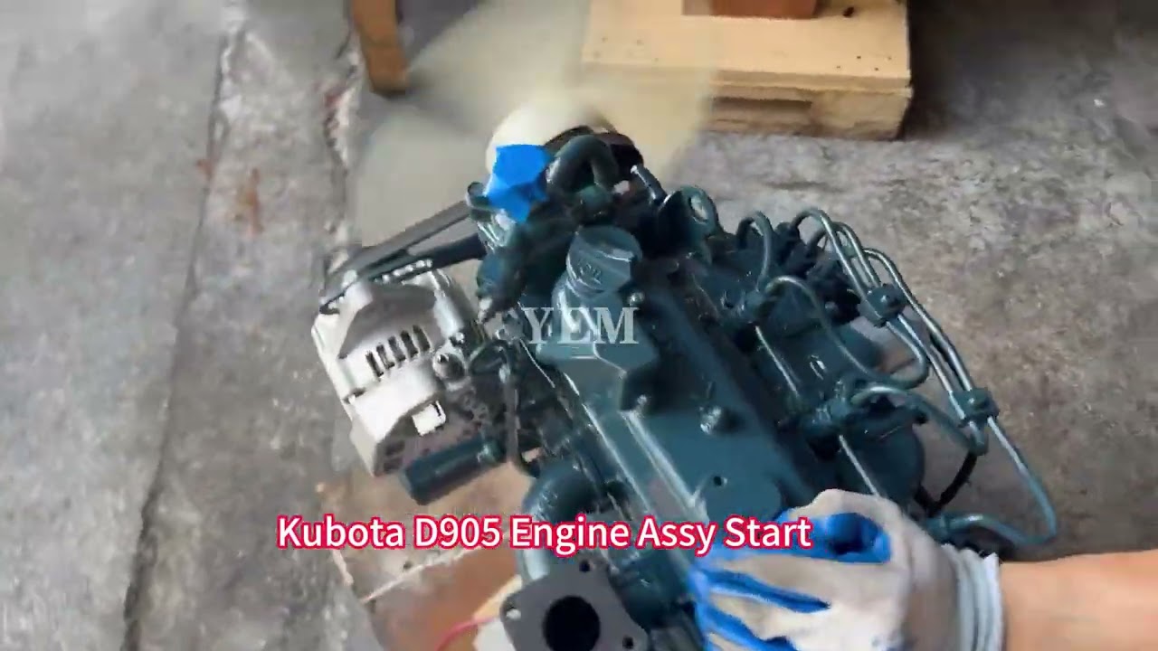 For Kubota D905 Engine Starter Video.