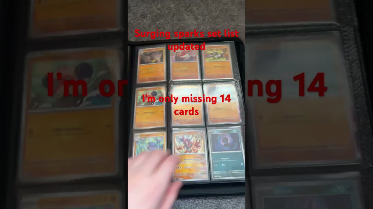 Surging sparks set list
