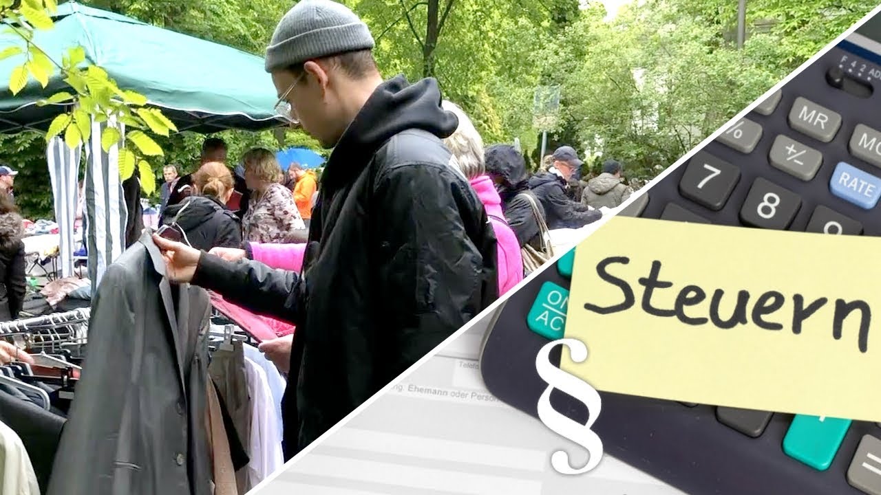 STEUERN | ALS RESELLER UND FLOHMARKT HU$TLER