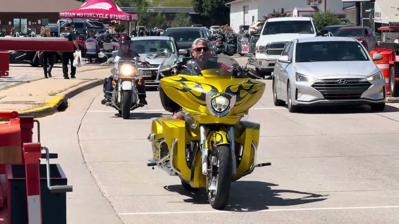 Sturgis 2025: Bikers and their rides Streets if Sturgis
