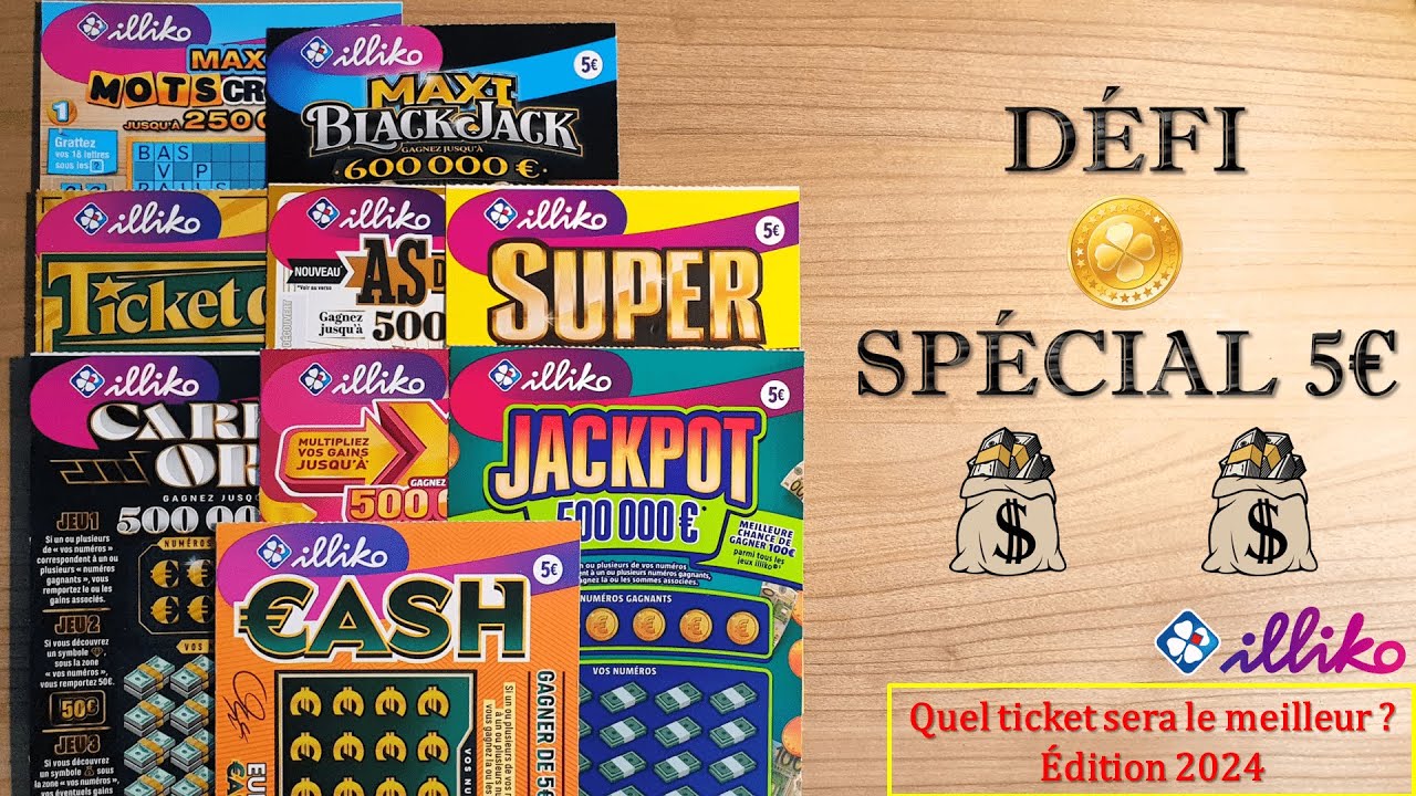 Le meilleur Ticket - Édition 2024 (Spécial 5€) • FDJ/Illiko 🆚