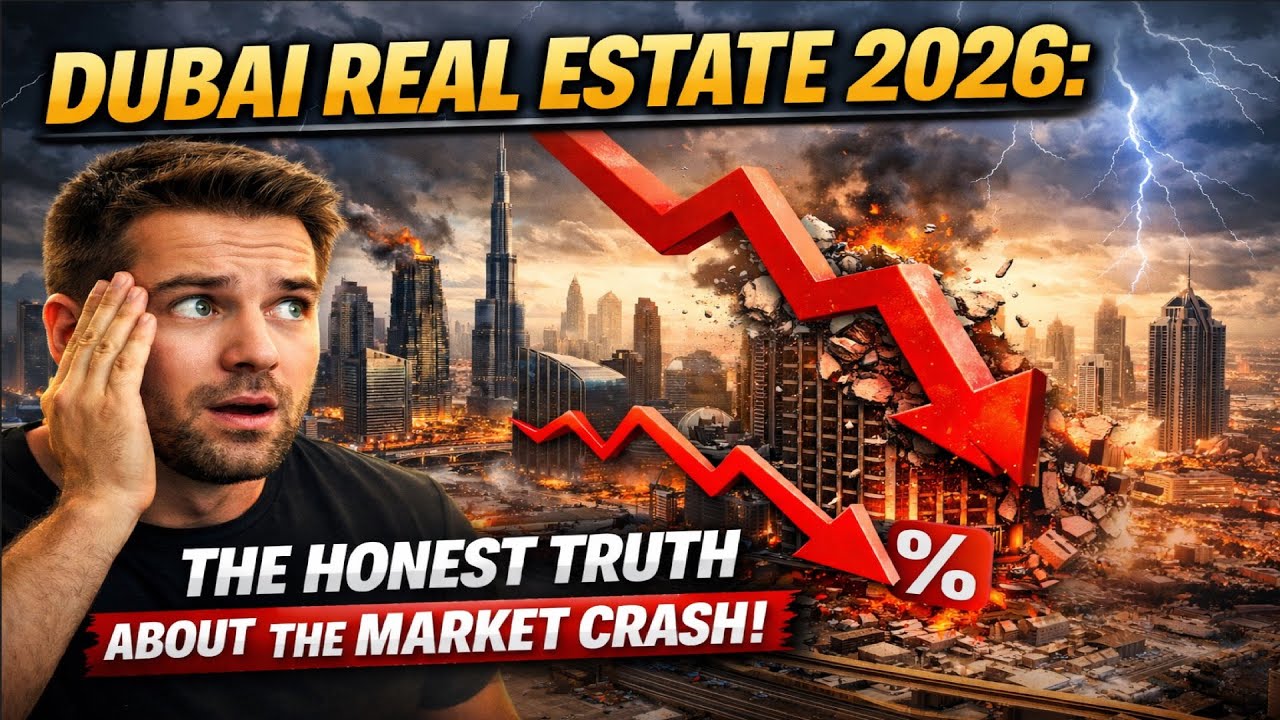 Dubai Real Estate 2026: The Honest Truth About the Market Crash! 📉🇦🇪