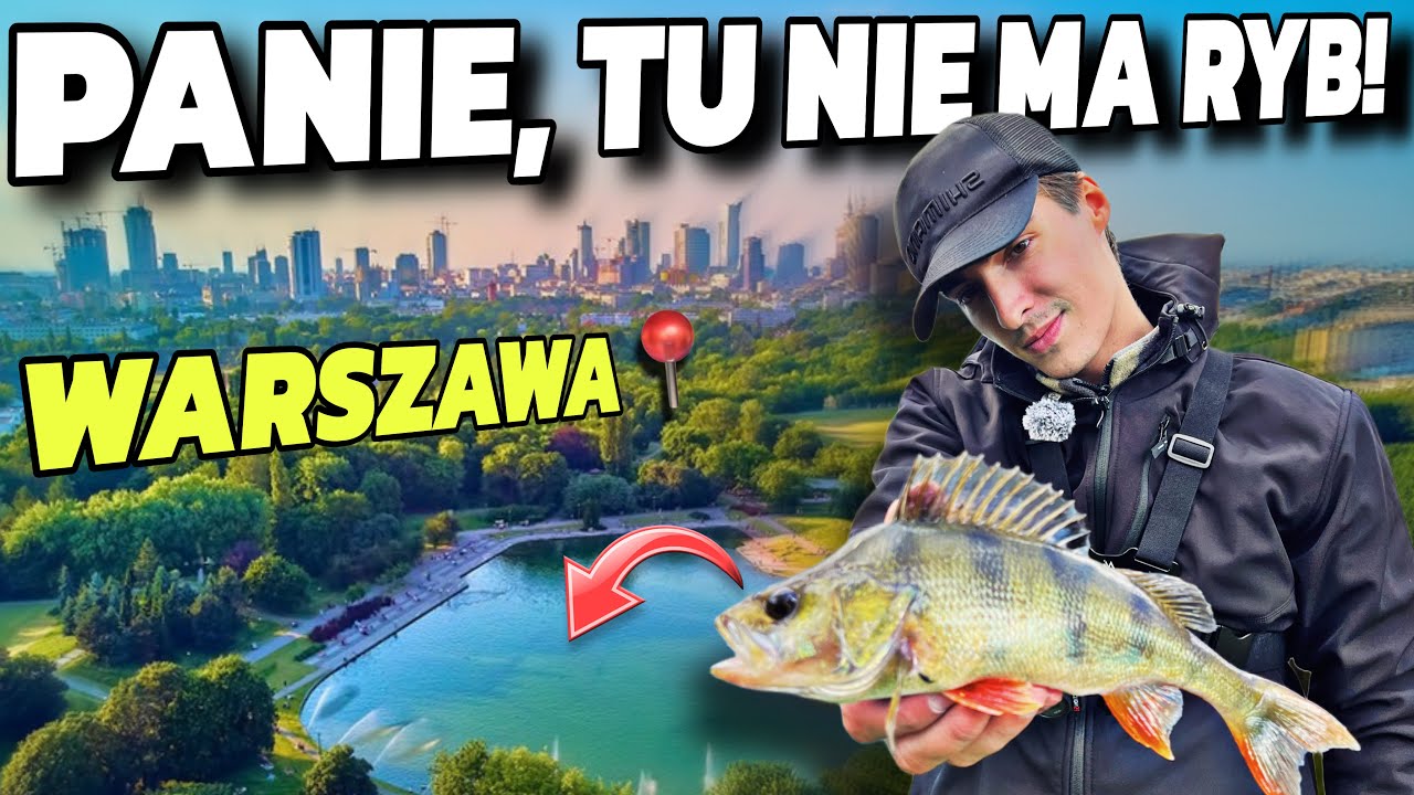 OCENIAM ŁOWISKA W CENTRUM WARSZAWY! 