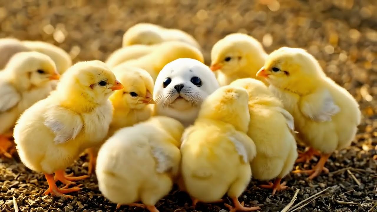 【ASMR】 What If a Seal Became ○○?  #seal #ai #asmr #Cute animals   もしアザラシが○○になったら？