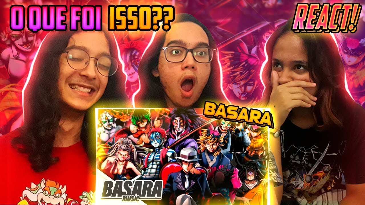 REACT Luar de Sangue | Luas Superiores (Demon Slayer) | Basara | [GEEK React]