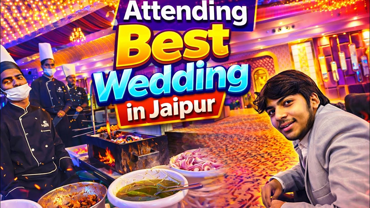 Attending the Best Wedding in Jaipur 😍 | Royal Food & Luxury Vlog🤯🔥 || DAILY VLOGGING 🚀
