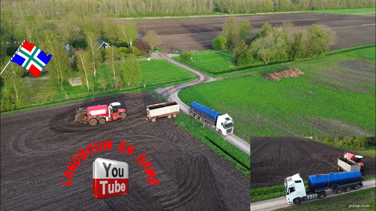 H.S. AGRI Vervaet Hydro Trike XL bouwland bemesten in Midwolda Oost Groningen farmer