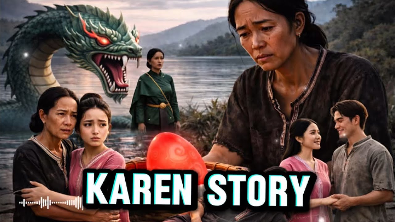 🛑 The princess and a kind widow  ပယိၤမုၣ် ဒီးမုၣ်ကမဲ EP.35 #karen  #storytime  @Knyawwah_Story 